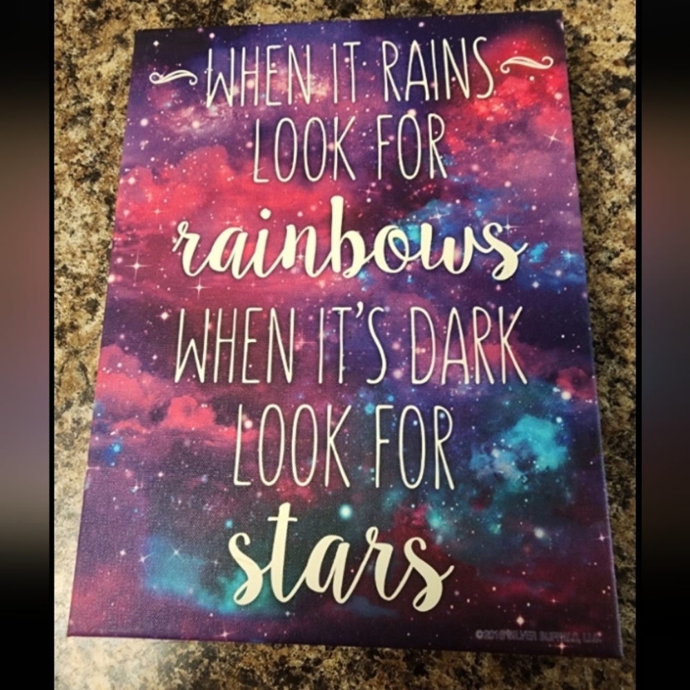 Galaxy Decor Sign